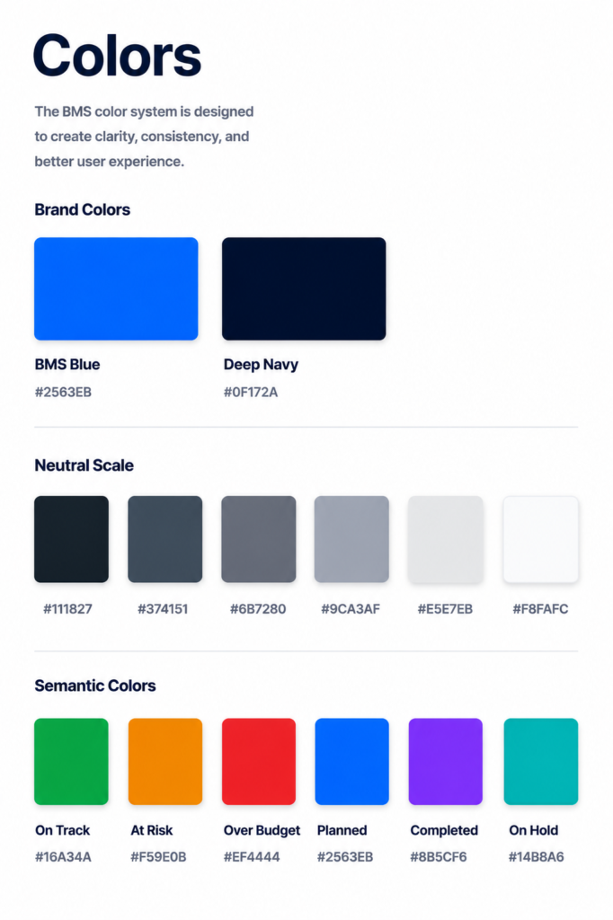 bms colors